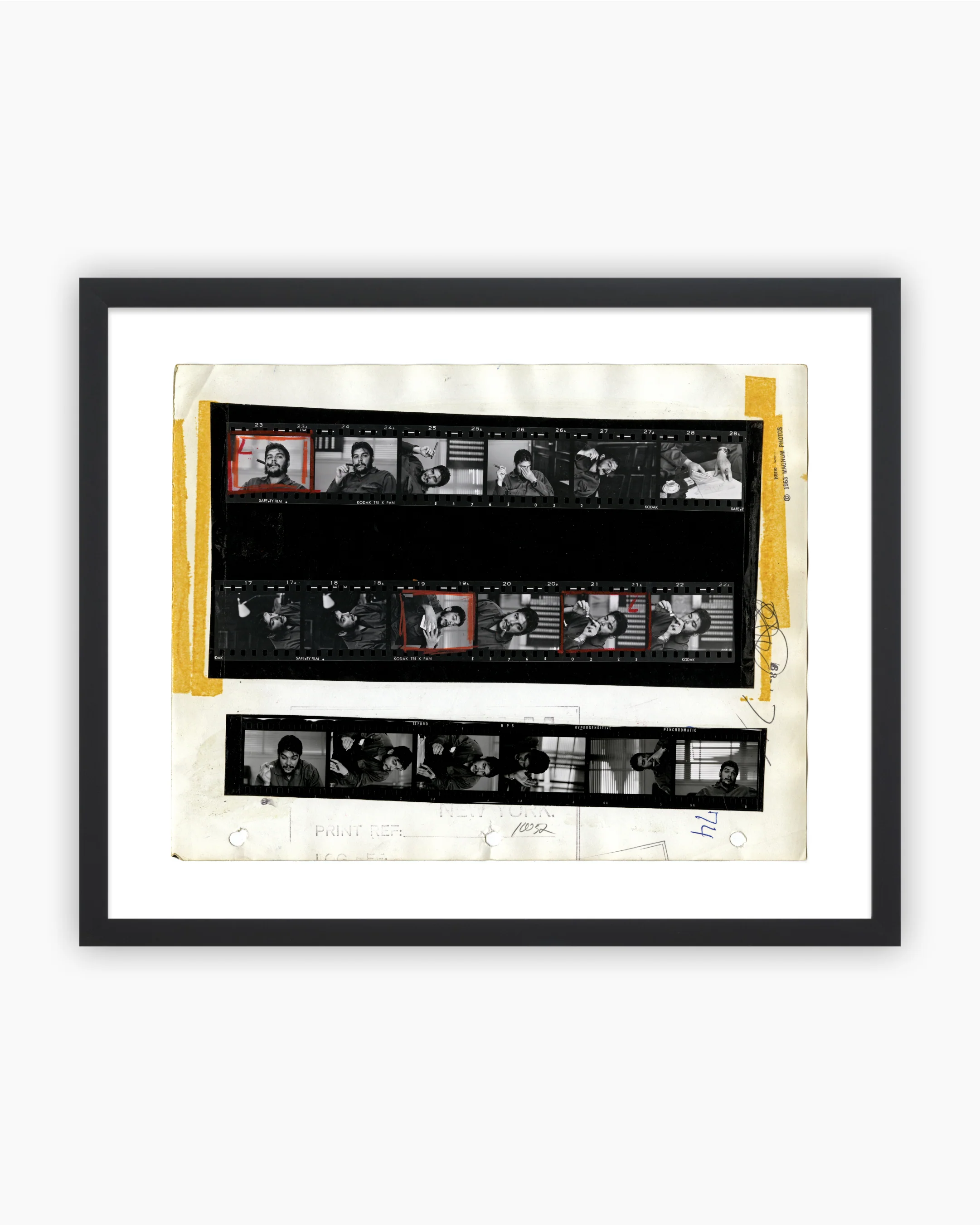 Contact Sheet Print: Che Guevara, Cuba, 1963 - Image 3