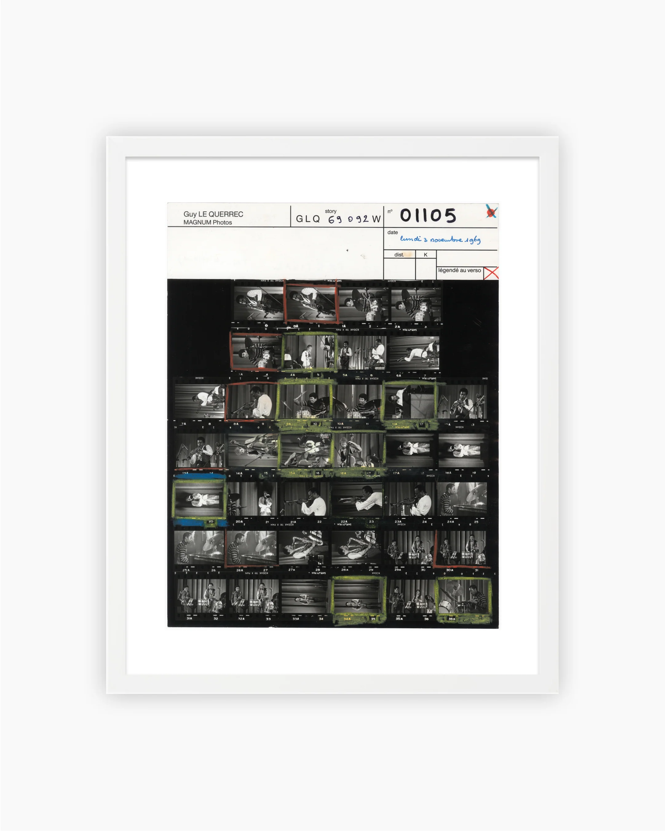 Contact Sheet Print: Miles Davis - Image 4