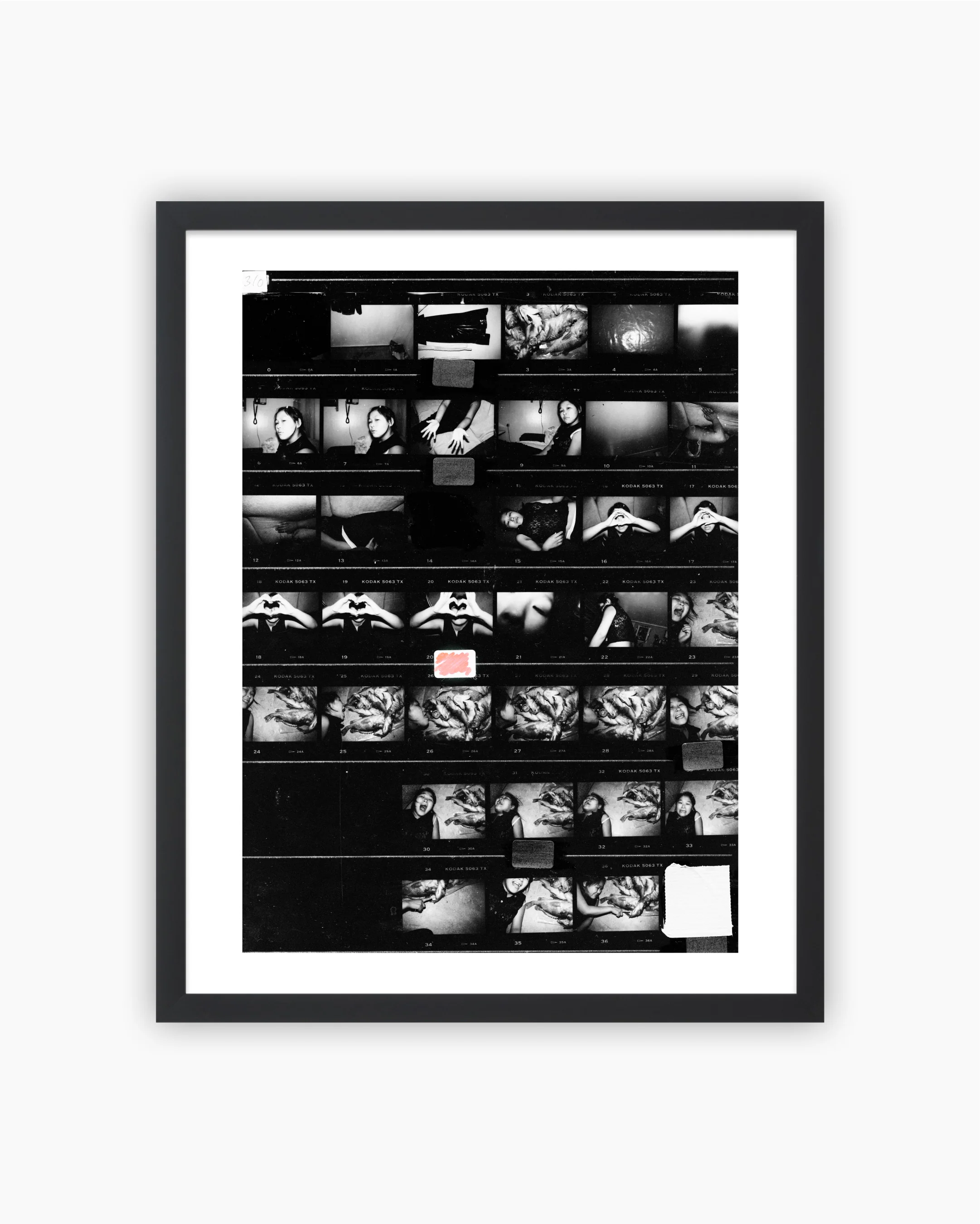 Contact Sheet Print: Sabine, Tiniteqilaaq, Greenland. 2002 - Image 3