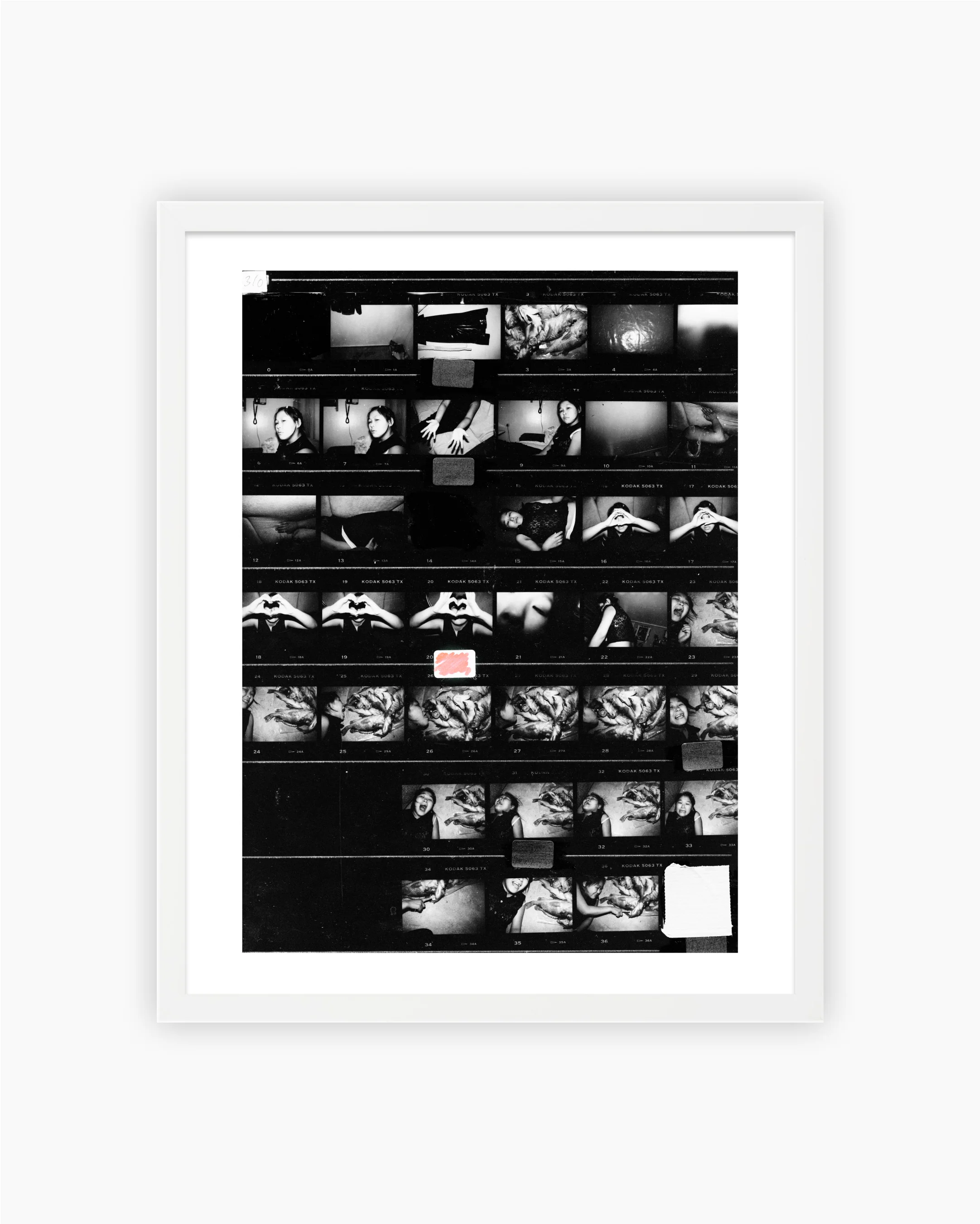 Contact Sheet Print: Sabine, Tiniteqilaaq, Greenland. 2002 - Image 4