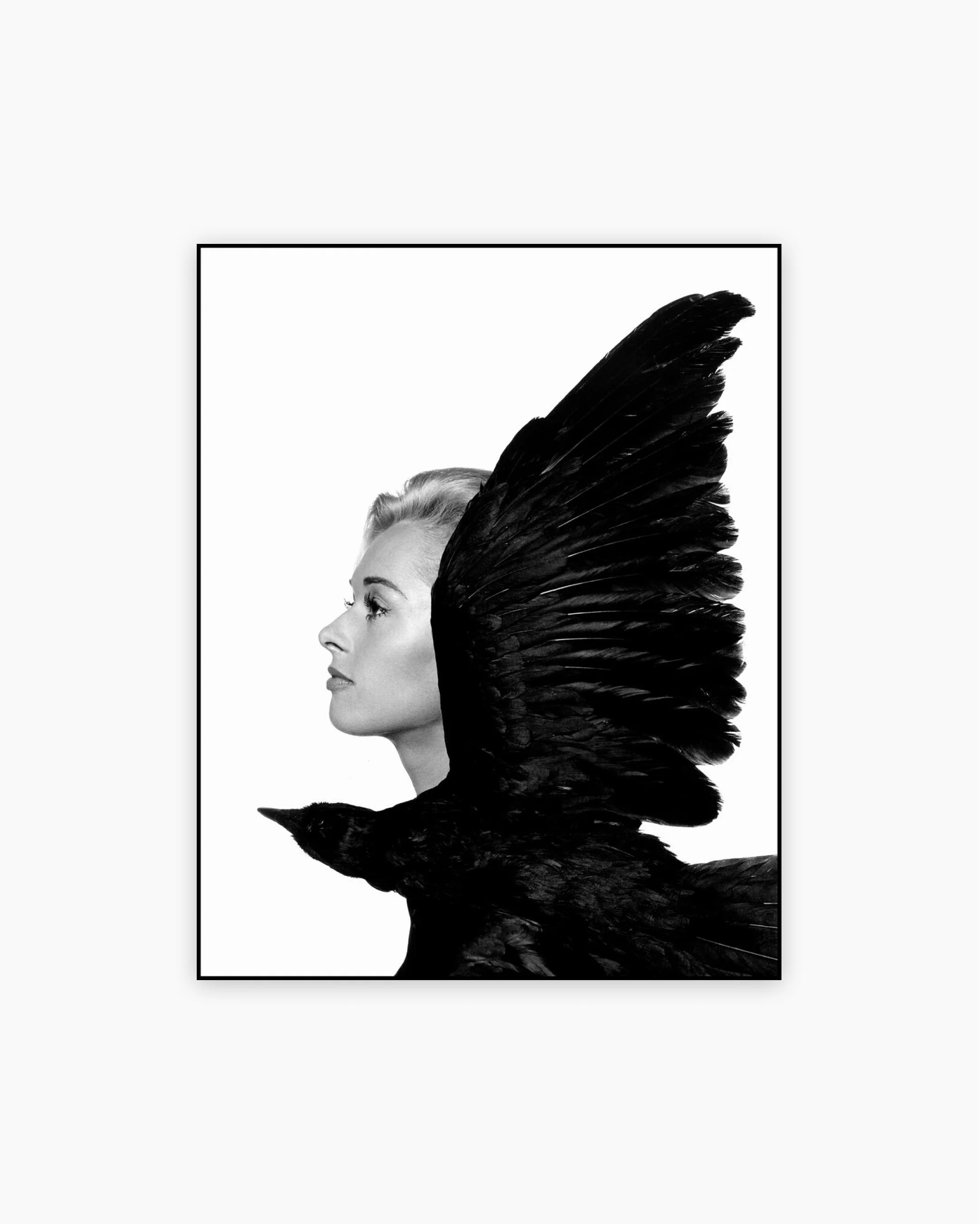 Fine Print: Tippi Hedren on set of The Birds, 1962