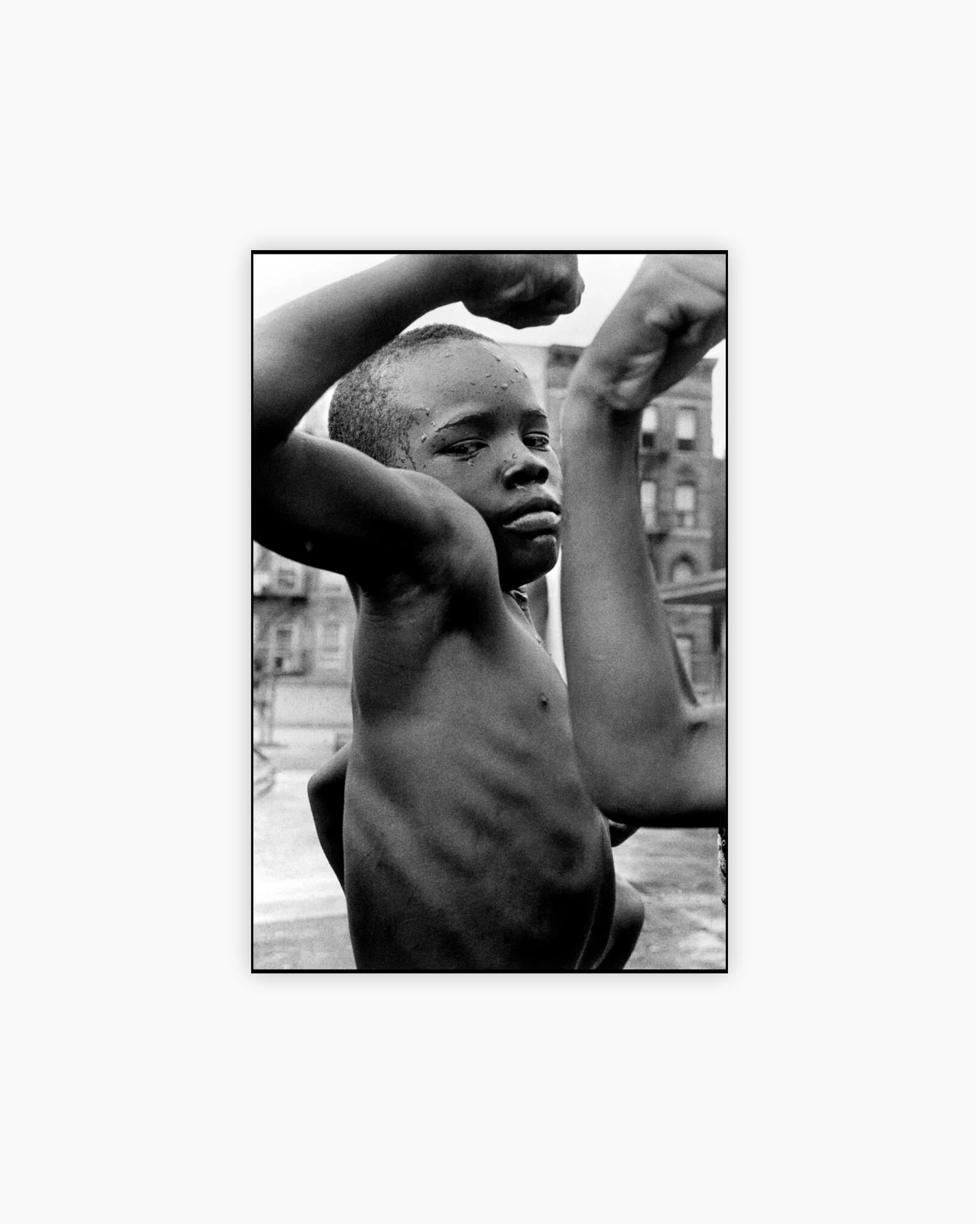 Fine Print: Young boy. Harlem, New York City, 1963