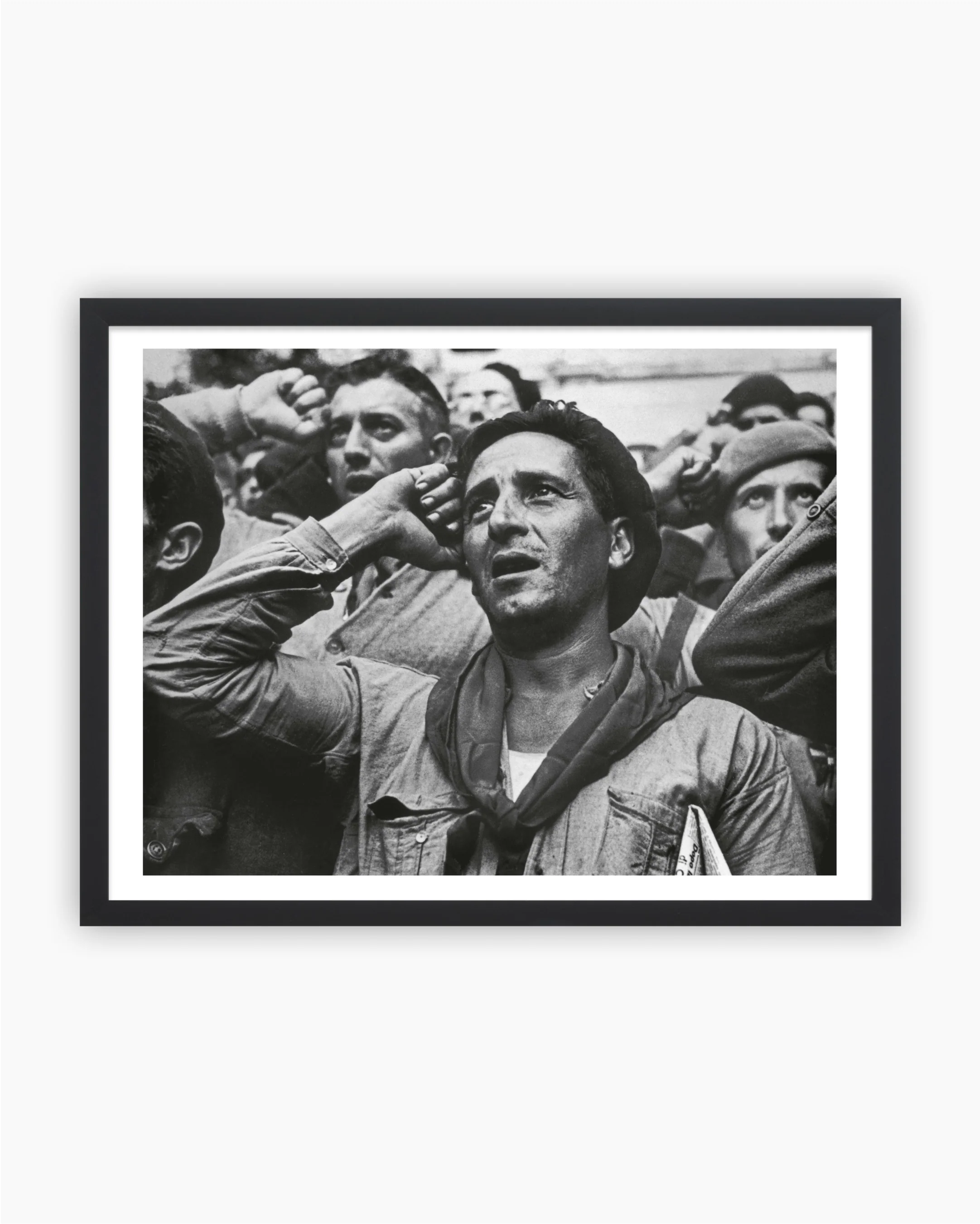 Magnum Editions Poster: Farewell ceremony, Spain, 1938 - Image 2