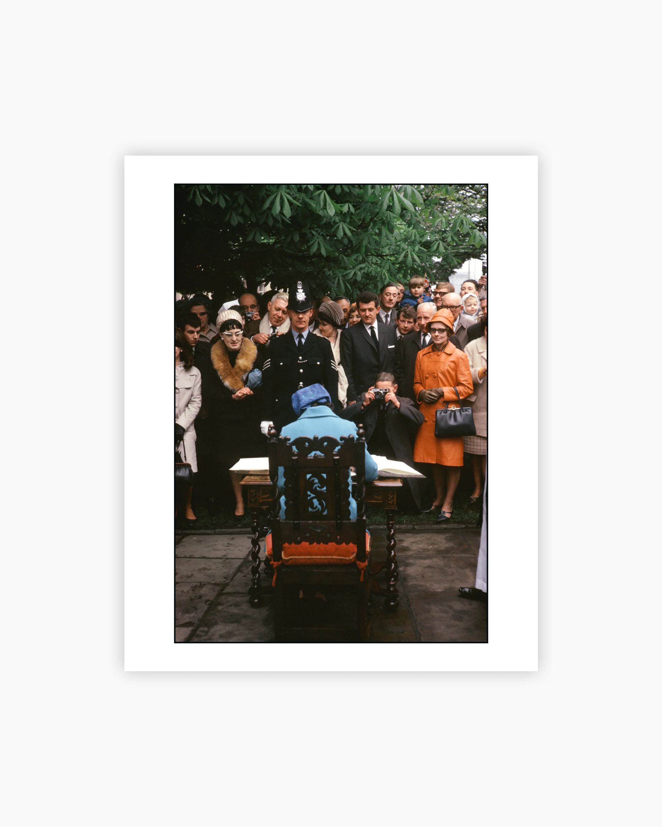 Magnum Editions: Queen Elizabeth II on tour, Cheshire, England, 1968
