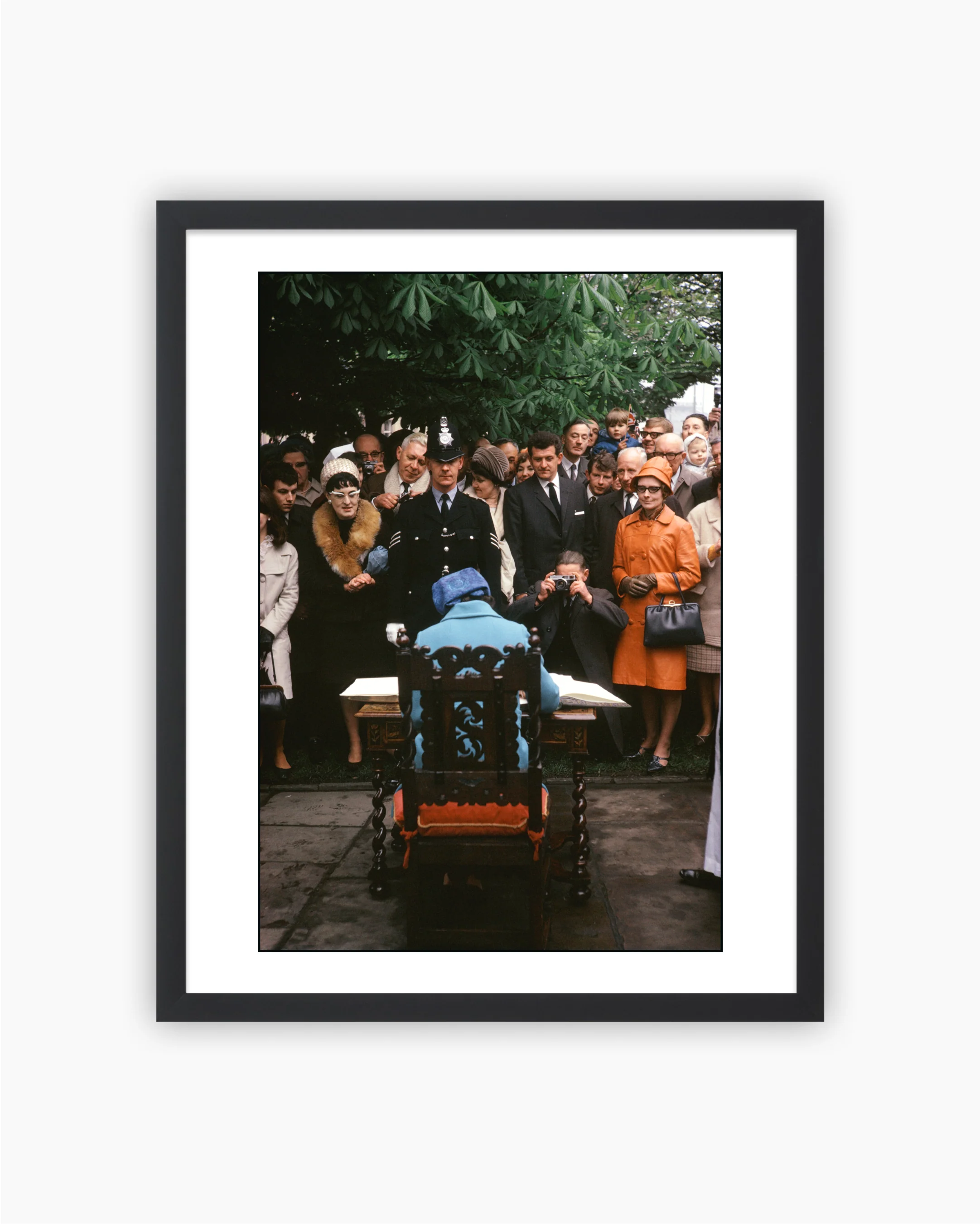 Magnum Editions: Queen Elizabeth II on tour, Cheshire, England, 1968 - Image 2
