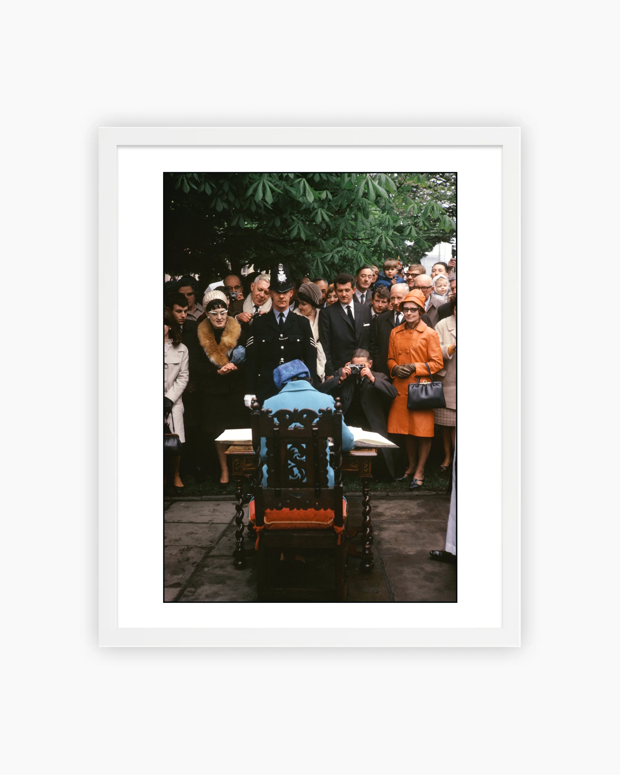 Magnum Editions: Queen Elizabeth II on tour, Cheshire, England, 1968 - Image 3