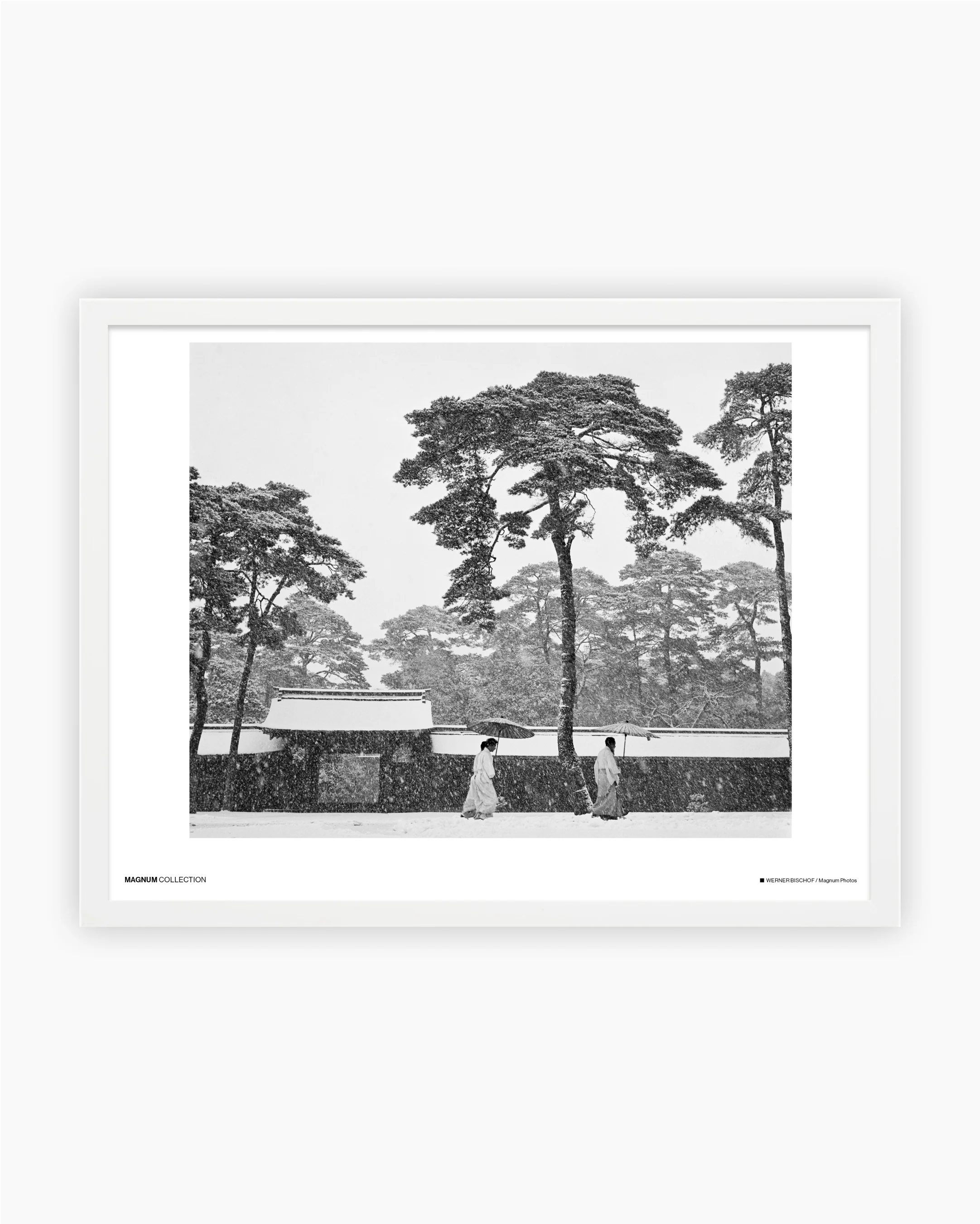 Magnum Poster: Courtyard of the Meiji Shrine in Tokyo, Japan, 1951 - Image 3
