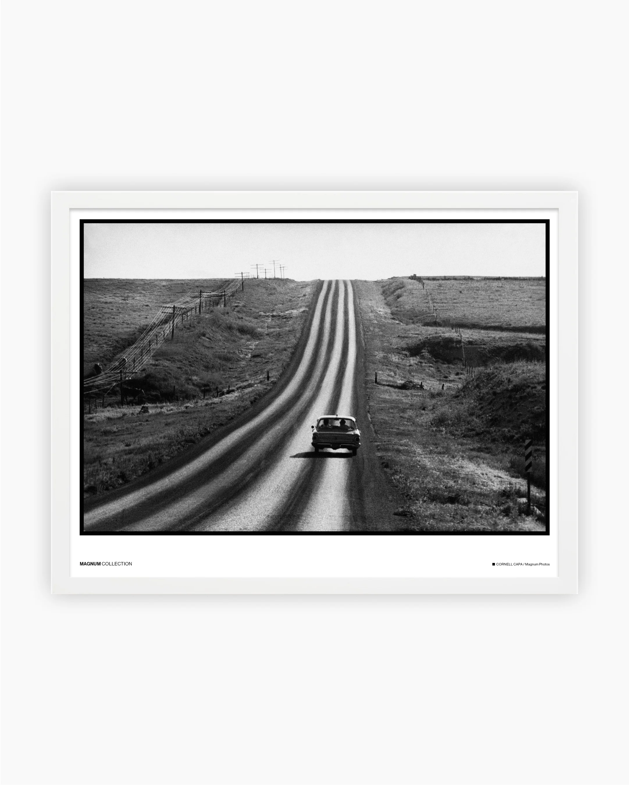 Magnum Poster: Rural highway, USA, 1959 - Image 3