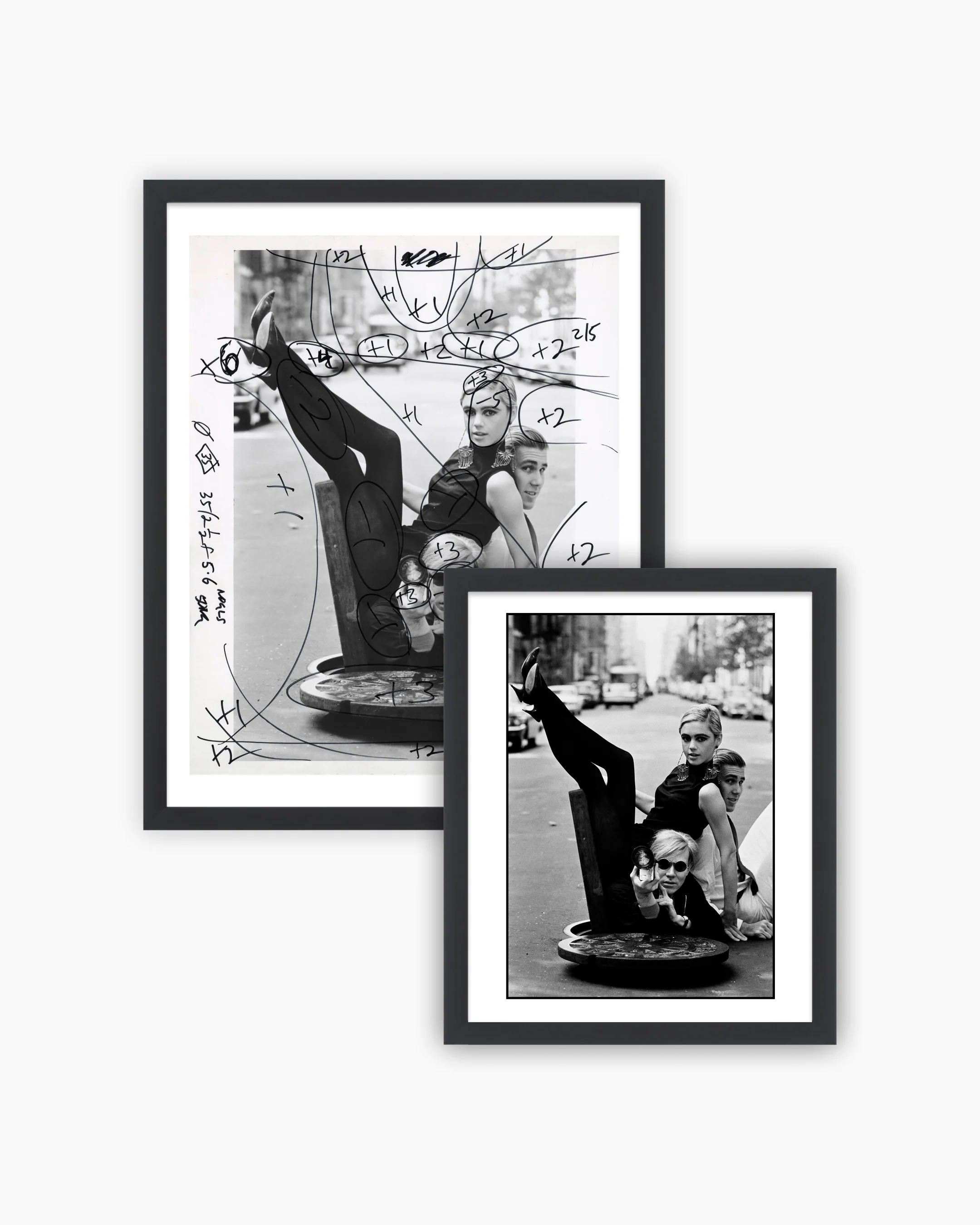 Magnum Print Bundle: Andy Warhol, Edie Sedgwick and Chuck Wein in New York, 1965 - Image 2