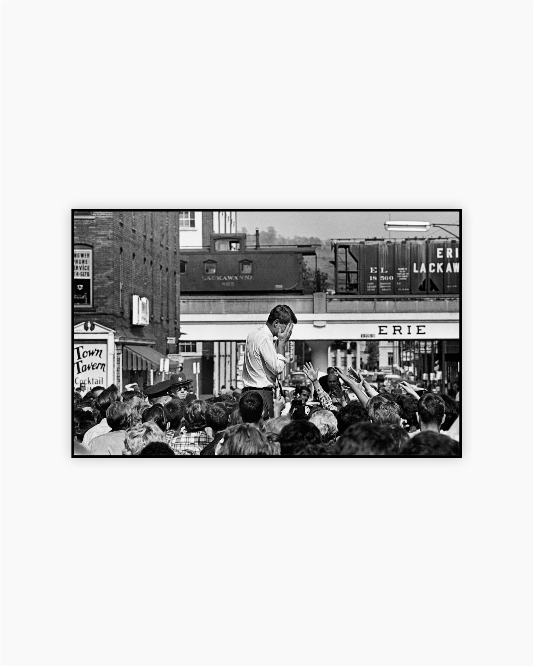 Fine Print: Robert F. Kennedy campaigning for the Senate, Elmira, New York, 1964