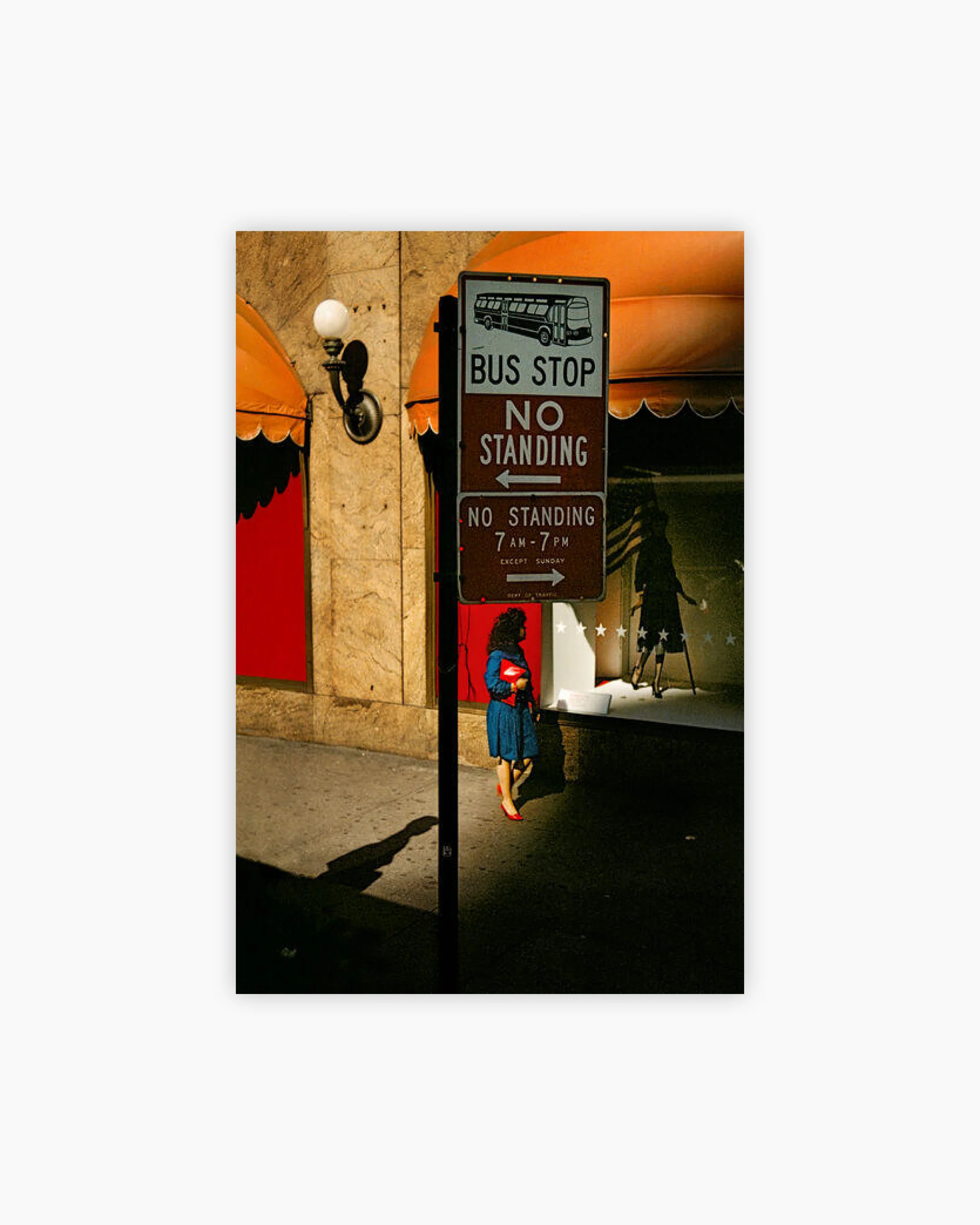 Fine Print: Street scene, Manhattan, 1985