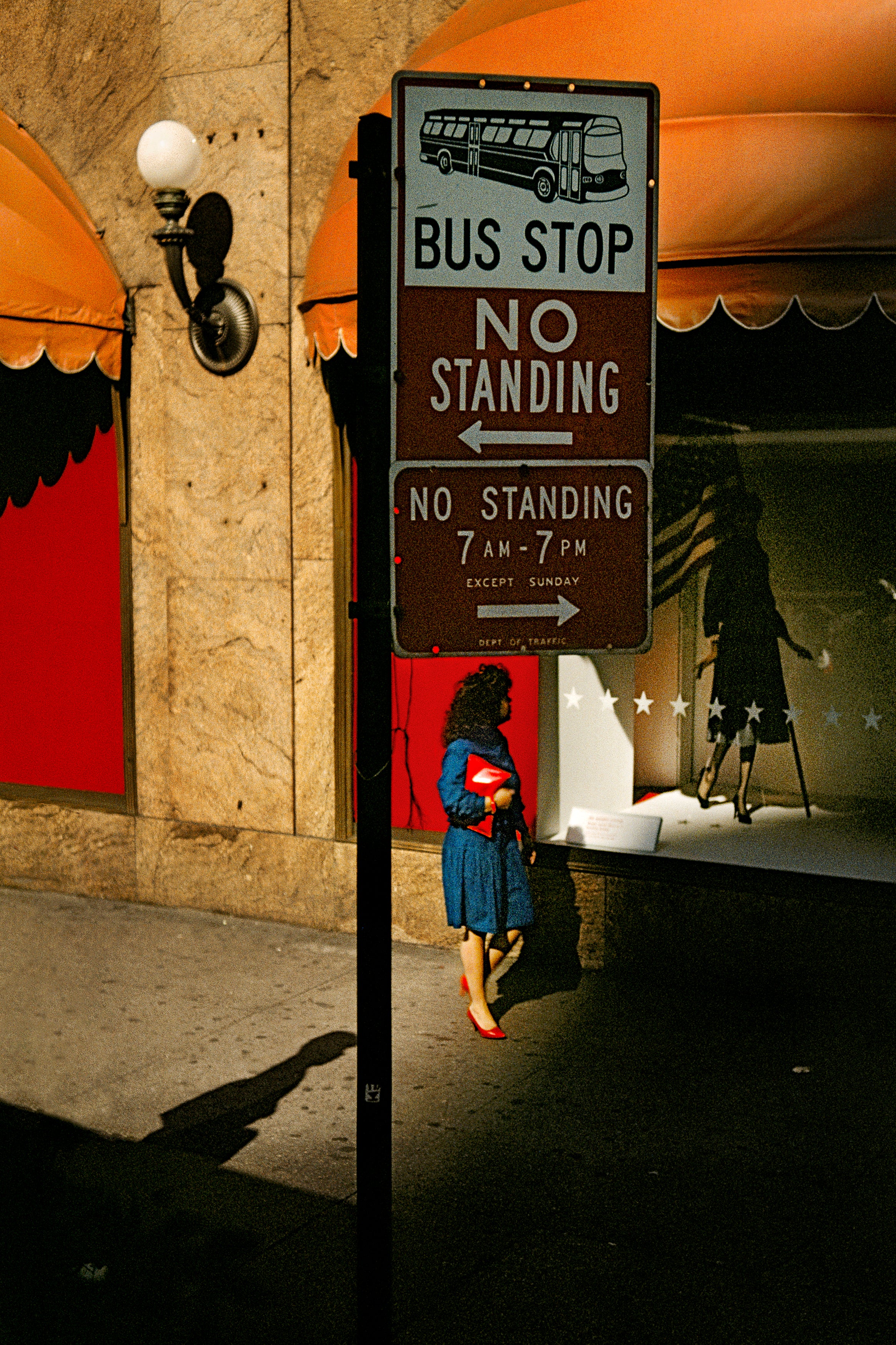 Fine Print: Street scene, Manhattan, 1985 - Image 2
