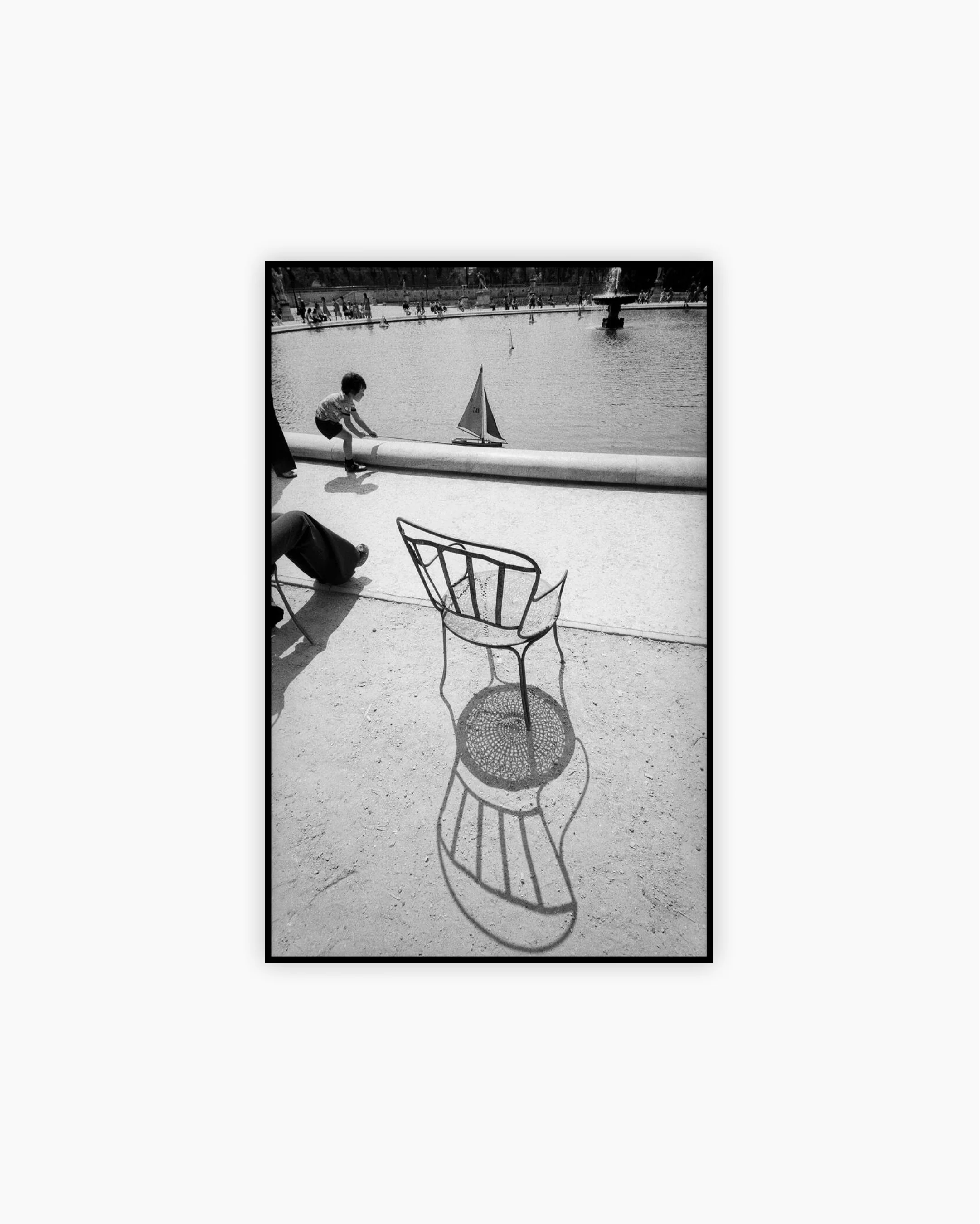 Fine Print: Tuileries Garden, Paris, 1976